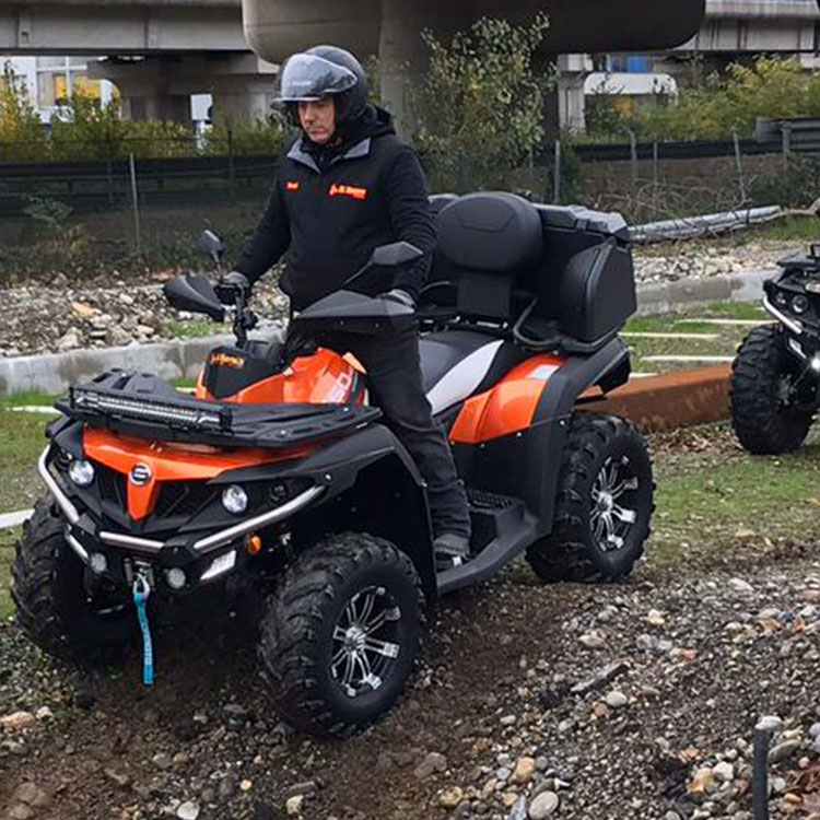 Circuito mini-quad offroad per bambini a Novara